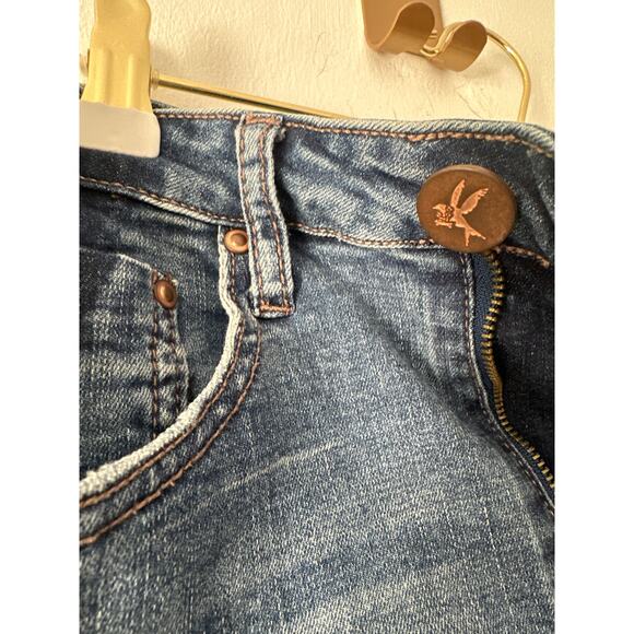 One teaspoon shorts Sz25 dark faded sides unique look - Picture 5 of 9